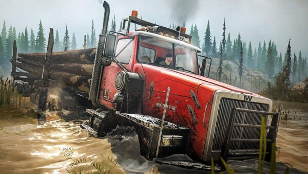MudRunner - American Wilds Edition (PS4) – Bild 3