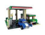 Blocki MyCity Tankstelle Modell KB0212 – Bild 4