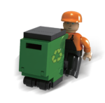 Blocki MyCity Müllauto Modell KB0213 – Bild 5