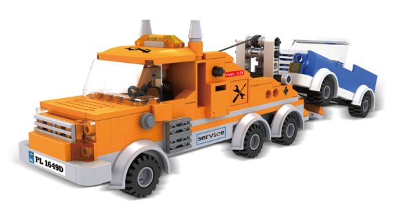 Blocki MyCity Abschleppwagen Modell KB0217 – Bild 3