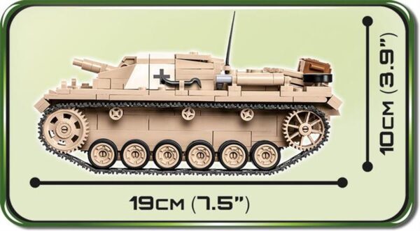 Cobi Sturmgeschütz III Ausf. D Modell Nr. 2529 – Bild 3