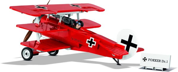 Cobi Fokker Dr.1 Red Baron Modell Nr. 2974 – Bild 4