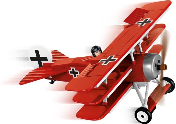 Cobi Fokker Dr.1 Red Baron Modell Nr. 2974 – Bild 3