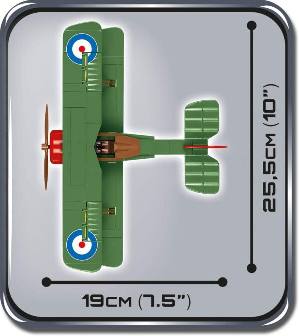 Cobi Sopwith F.1 Camel Modell Nr. 2975 – Bild 6