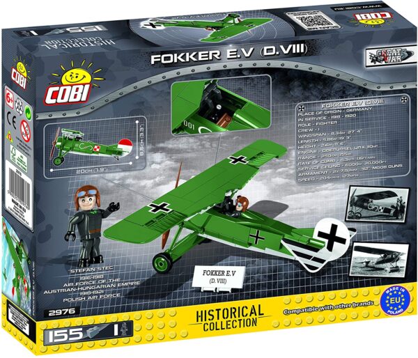 Cobi Fokker E.V (D.VIII) Modell Nr. 2976a – Bild 2