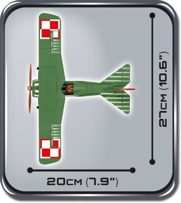 Cobi Fokker E.V (D.VIII) Modell Nr. 2976a – Bild 7
