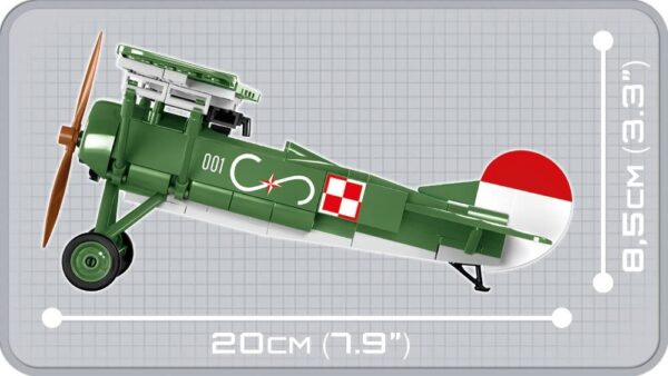 Cobi Fokker E.V (D.VIII) Modell Nr. 2976a – Bild 8