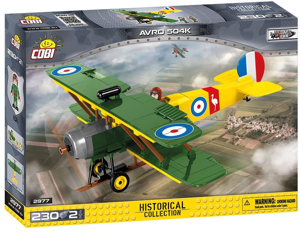 2977-Avro.jpg Cobi AVRO 504K Modell Nr. 2977 – Bild 1