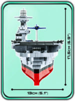 Cobi Schlachtschiff USS Enterprise Modell Nr. 4815 – Bild 11