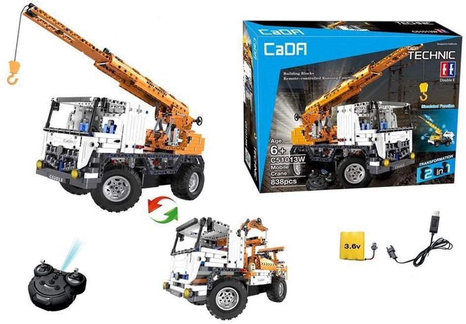 C51013W_1.jpg CaDA deTech RC Kran 2in1 Modell Nr. C51013W – Bild 1