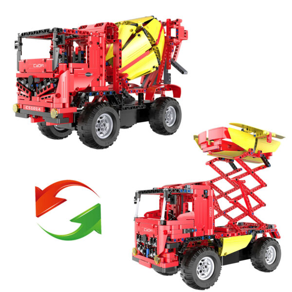 CaDA deTech RC Mixer Truck Modell Nr. C51014W – Bild 3