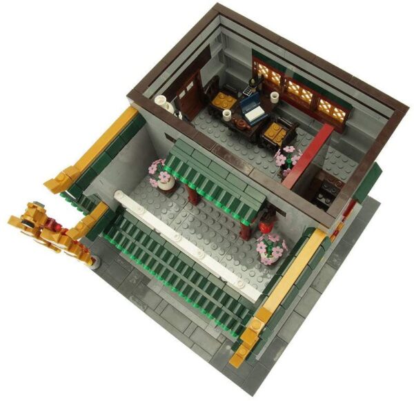 Xingbao China Town Chinesische Bank Bausatz No. XB-01023 – Bild 6
