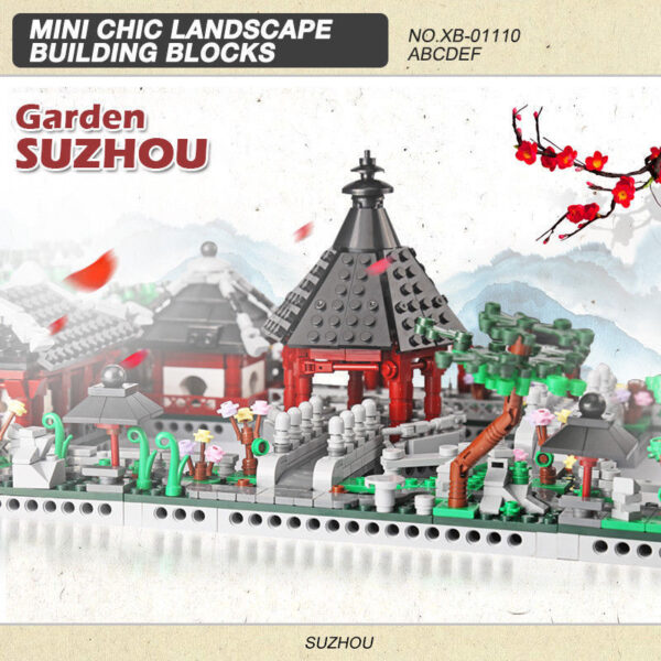 Xingbao Suzhou Garten bestehend aus 6 Modulen Bausatz Nr. XB01110 – Bild 6