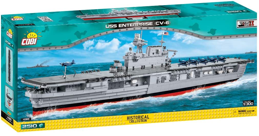 USS-Enterprise.jpg Cobi Schlachtschiff USS Enterprise Modell Nr. 4815 – Bild 1