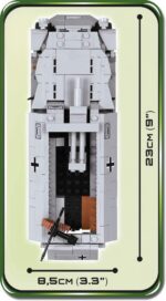 Cobi Sd.Kfz.251/9 Ausf.C Stummel Modell Nr. 2472A – Bild 4