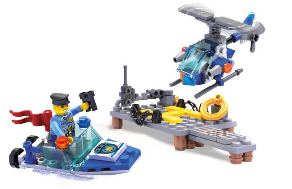 Blocki  My Police 2in1 Set Modell Nr. KB0651-KB0654 – Bild 3