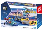 Blocki  My Police 2in1 Set Modell Nr. KB0651-KB0654 – Bild 4