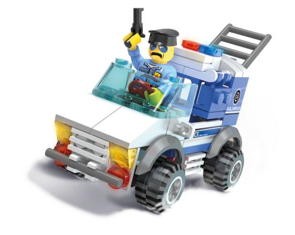 Blocki My Police 2in1 Set Modell Nr. KB0655 - KB0658 – Bild 5