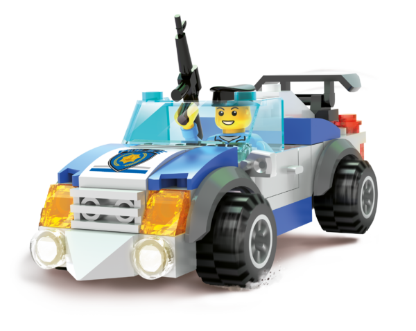 Blocki My Police 2in1 Set Modell Nr. KB0655 - KB0658 – Bild 7