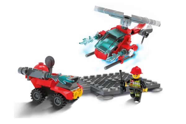 Blocki My Fire Brigade 2in1 Set Modell Nr. KB0851 - KB0854 – Bild 4