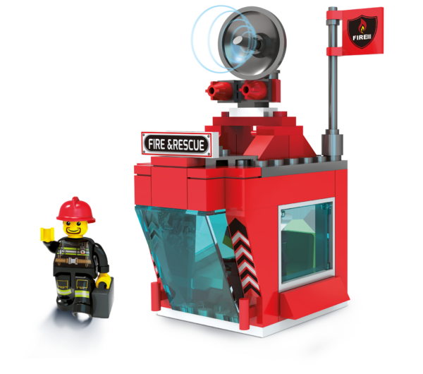Blocki My Fire Brigade 2in1 Set Modell Nr. KB0851 - KB0854 – Bild 5