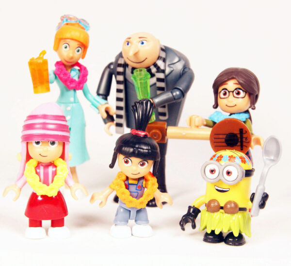 Mega Construx Minions Sommerparty Spielset mit 6 Figuren – Bild 3