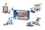 Blocki  My Police 2in1 Set Modell Nr. KB0651-KB0654