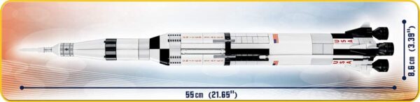 Cobi Smithsonian Saturn V Rocket Modell 21080 – Bild 3