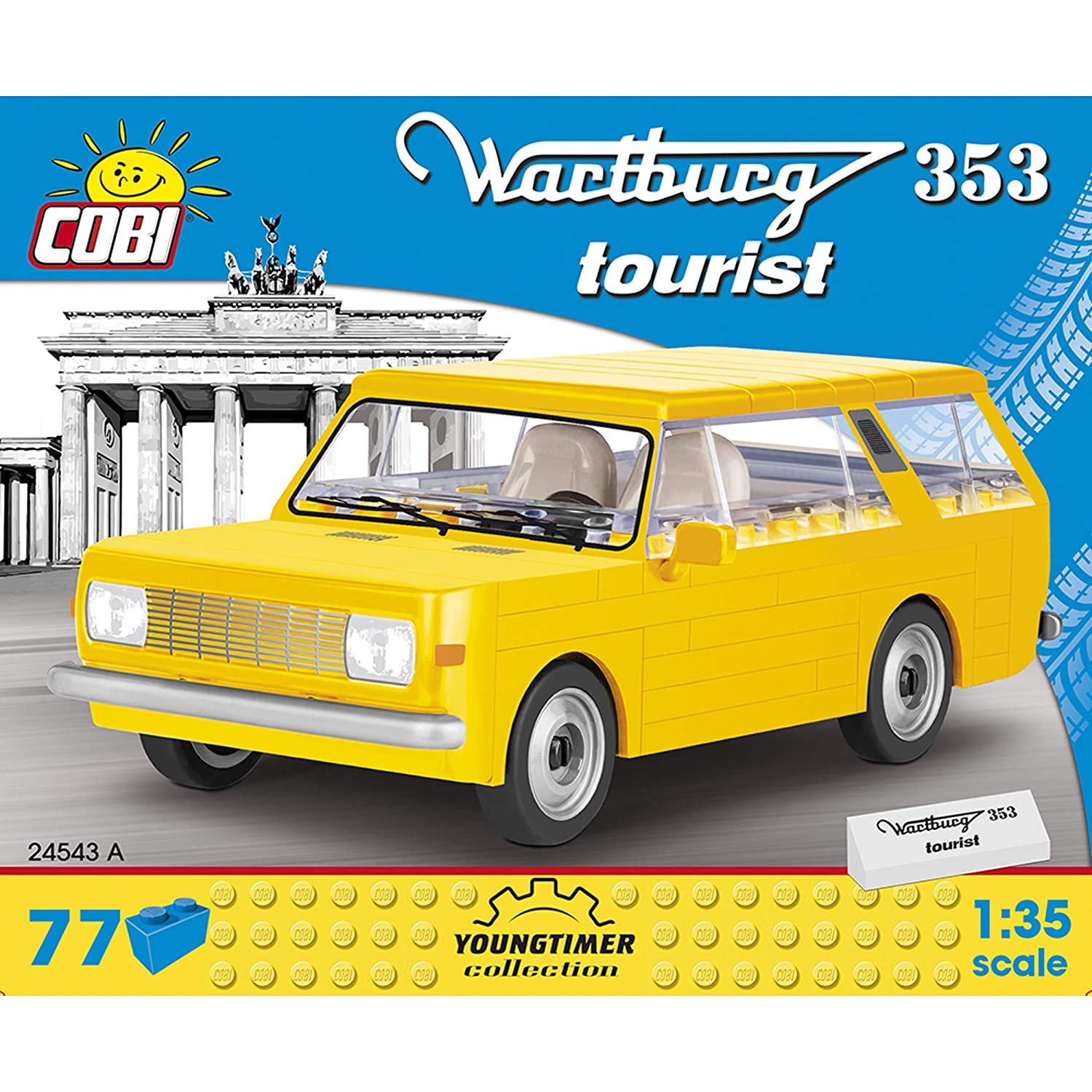 24543-Wartbur-Tourist.jpg Cobi Wartburg 353 Tourist Modell 24543 – Bild 1