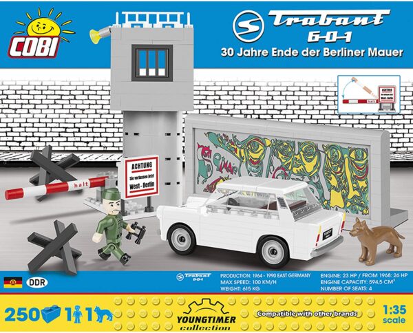 Cobi Trabant 601 30 Jahre Mauerfall Modell 24557 – Bild 2
