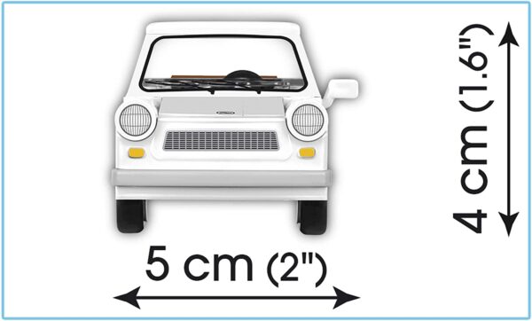 Cobi Trabant 601 30 Jahre Mauerfall Modell 24557 – Bild 5
