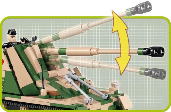 Cobi Panzer SD.KFZ. 164 Nashorn Modell 2517 – Bild 13