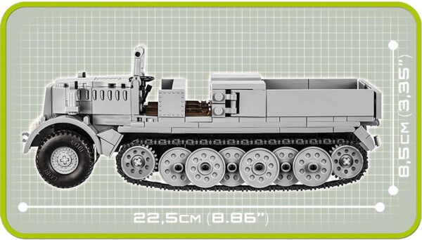 Cobi Sd.Kfz 9 Famo Modell 2522 – Bild 5