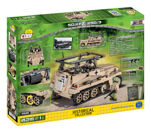 Cobi SD.KFZ. 250/3 Modell 2526 – Bild 2