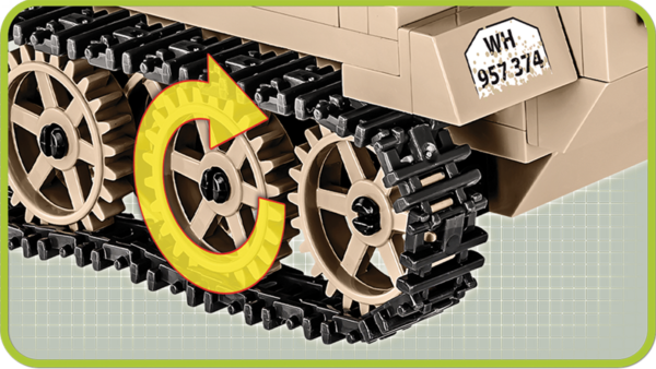 Cobi SD.KFZ. 250/3 Modell 2526 – Bild 10