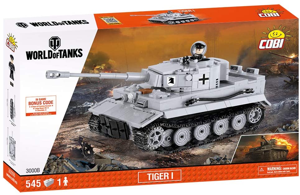 3000-Tiger-I.jpg Cobi Tiger I Modell 3000B – Bild 1