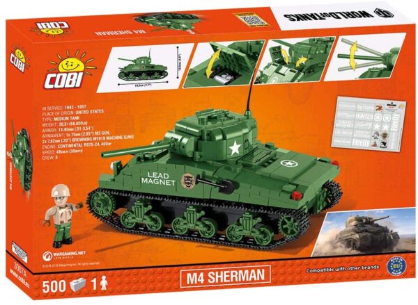 Cobi M4 Shermann Modell 3007A – Bild 2