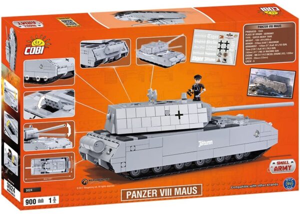 Cobi Panzer VIII Maus Modell 3024 – Bild 2