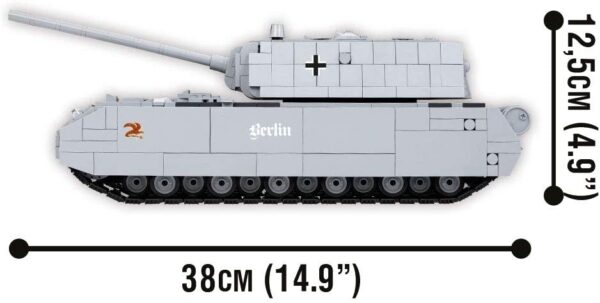 Cobi Panzer VIII Maus Modell 3024 – Bild 5