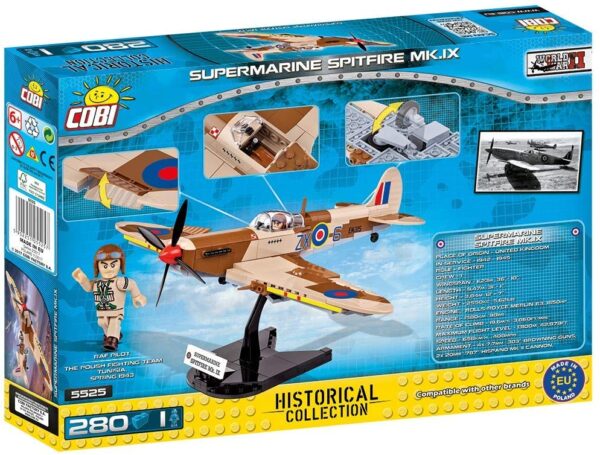 Cobi Supermarine Spitfire Mk. IX Modell Nr. 5525 – Bild 2