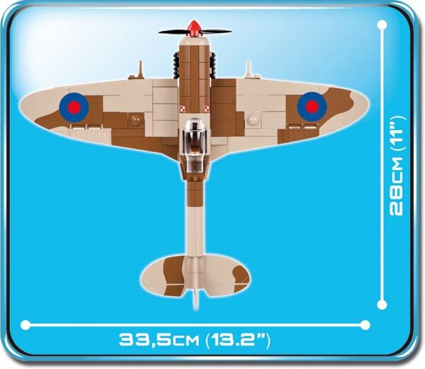 Cobi Supermarine Spitfire Mk. IX Modell Nr. 5525 – Bild 5