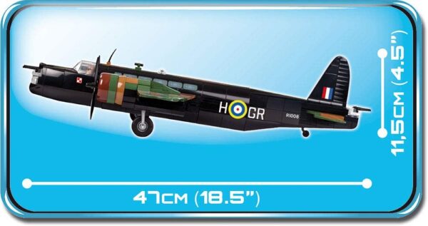 Cobi Vickers Wellington Mk.1C Modell 5531 – Bild 6