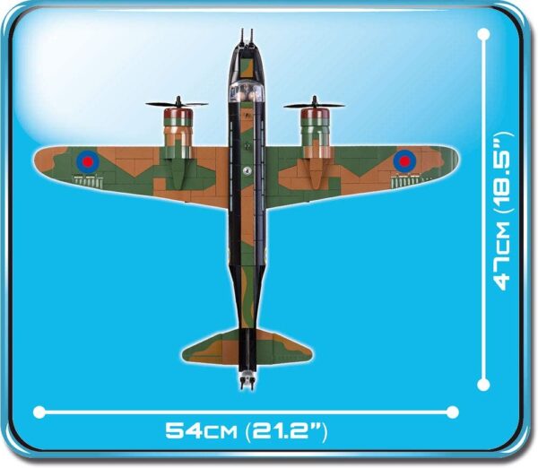 Cobi Vickers Wellington Mk.1C Modell 5531 – Bild 5