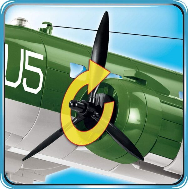 Cobi Douglas C-47 Skytrain Berlin Airlift Modell 5702 – Bild 9