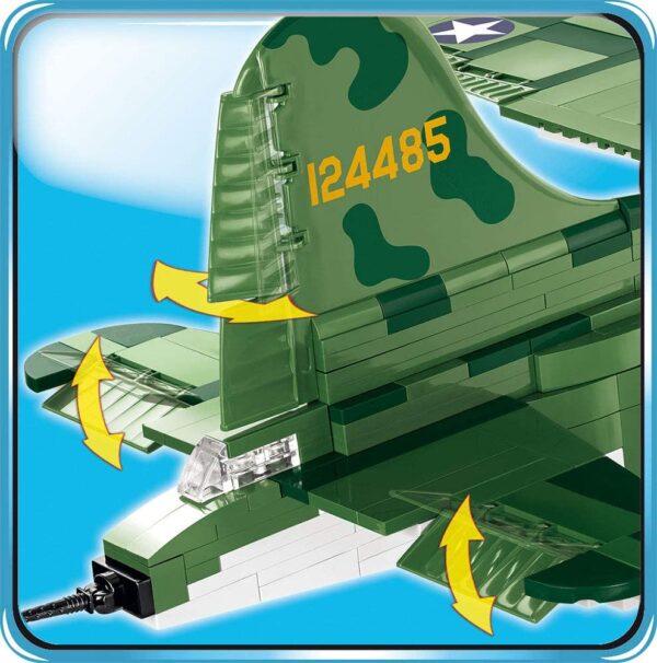 Cobi Boeing™ B-17F Flying Fortress™ Memphis Belle Modell 5707 – Bild 6