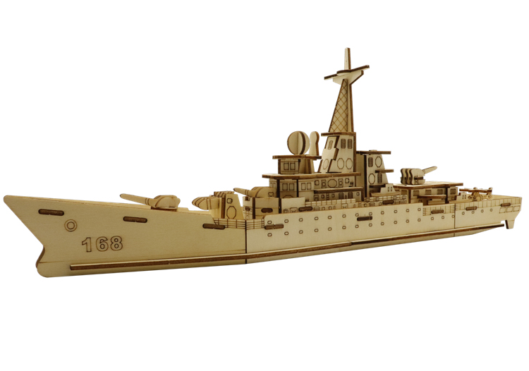 Battleship.jpg 3D Holzpuzzle Kriegsschiff Modell Nr. MK0203917 – Bild 1