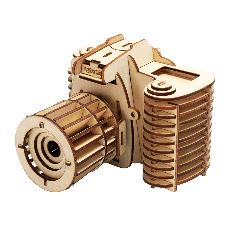 Camera.png 3D Holzpuzzle Kamera Modell Nr. MK0204817 – Bild 1
