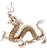 3D Holzpuzzle Chinesischer Drachen Modell Nr. HG-G003