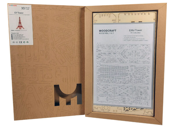 3D Holz Puzzle Eiffelturm Modell Nr. MK0205217 – Bild 2