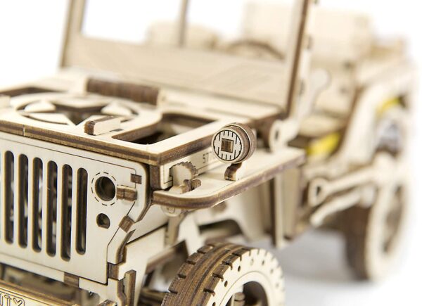 Wooden City 3D Holzpuzzle 4x4 Jeep Modell Nr. WR309 – Bild 9